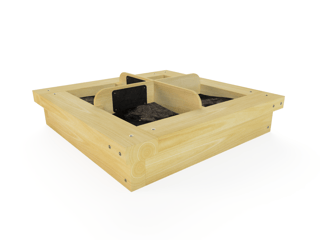 Square Seating Sleeper Planter