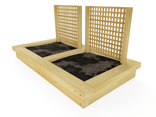 Rectangular Seating Sleeper Planter